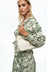 Printed Wraparound Dress